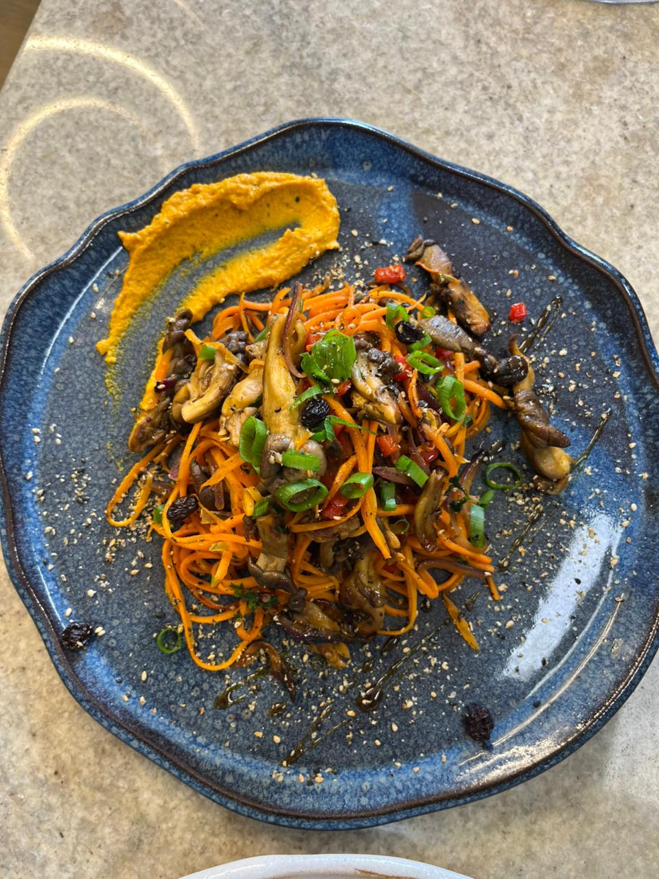 Prato da cozinha do Chef Vilson em Bombinhas